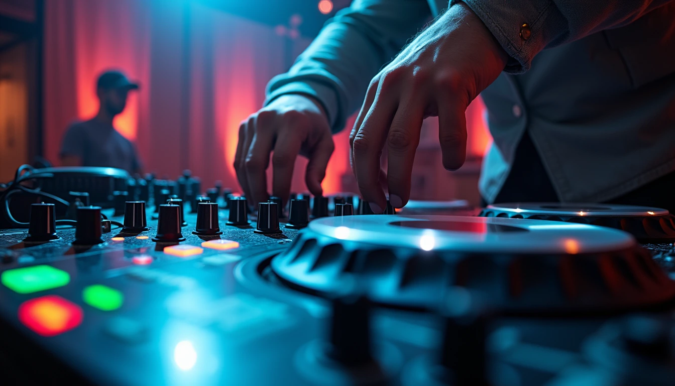 DJ Heli live bei einer Veranstaltung