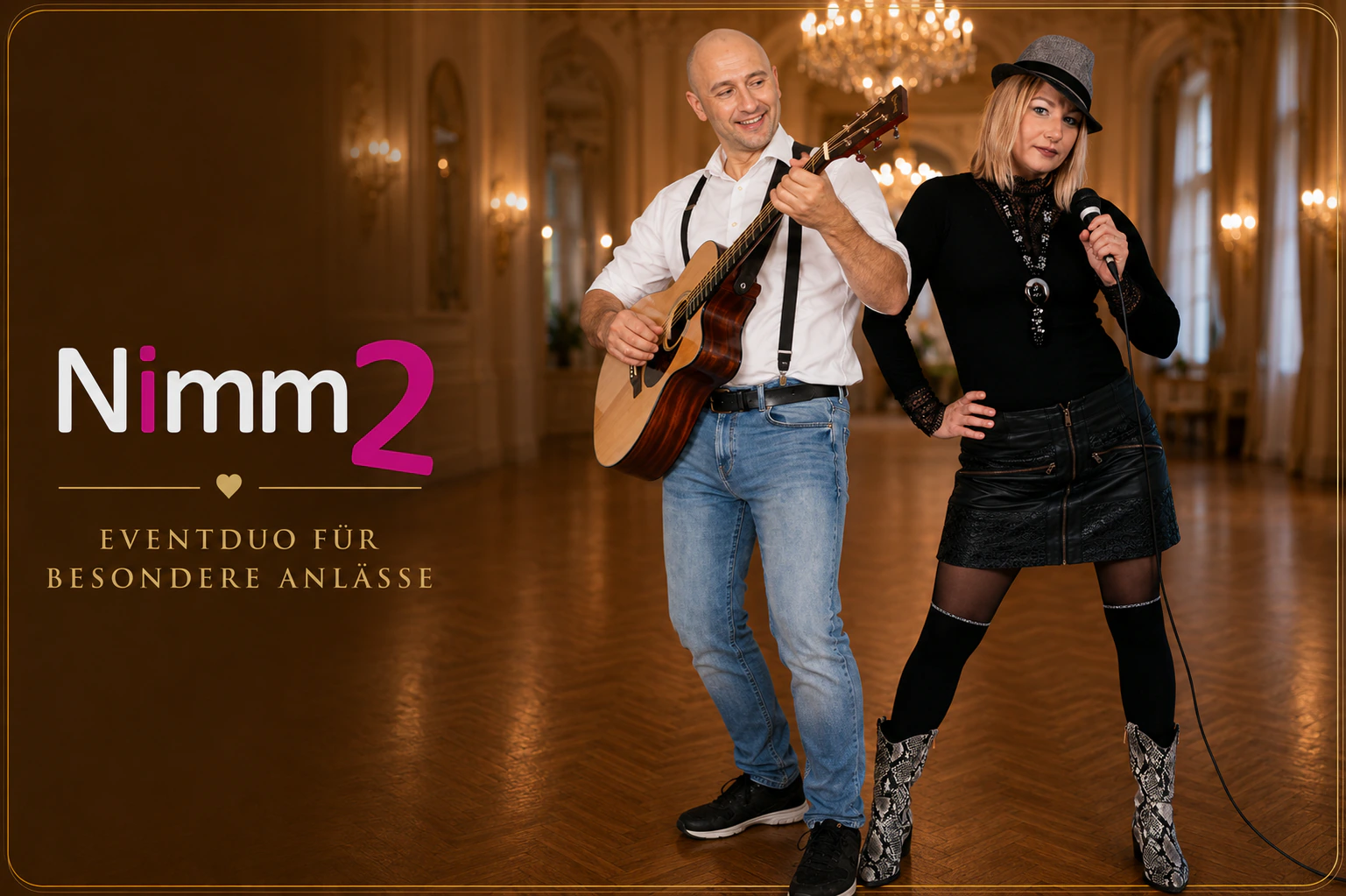Nimm 2 live bei einer Veranstaltung